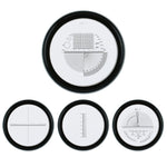 CLMG - 7173_LED CLMG - 7173_LED Magnifier Scale Loupe 10x Magnification 8 LED Light 20mm Scale Chart & 25mm Field of View - Gain Express