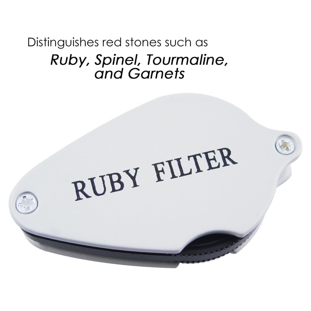 CLMG-7302 Foldable Ruby Filter Gem, Jewelry Identification tool for ...