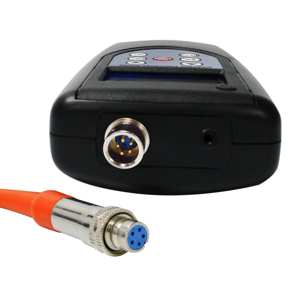 CM - 1210B CM - 1210B Coating Thickness Meter Gauge F & NF 99 Memories Max Min Avg, Magnetic Induction Eddy Current 0~2000μm 0~80mil Non - Magnetic Non - conductive Material Thick Measure Tester, Substrate Auto Detection - Gain Express