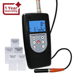 CM - 1210B CM - 1210B Coating Thickness Meter Gauge F & NF 99 Memories Max Min Avg, Magnetic Induction Eddy Current 0~2000μm 0~80mil Non - Magnetic Non - conductive Material Thick Measure Tester, Substrate Auto Detection - Gain Express