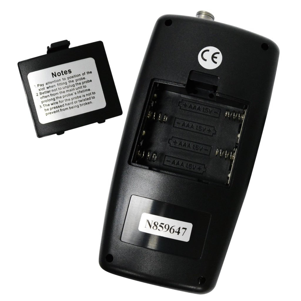 CM - 1210B CM - 1210B Coating Thickness Meter Gauge F & NF 99 Memories Max Min Avg, Magnetic Induction Eddy Current 0~2000μm 0~80mil Non - Magnetic Non - conductive Material Thick Measure Tester, Substrate Auto Detection - Gain Express