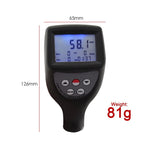 CM - 8855FN CM - 8855FN Digital Paint Coating Thickness Gauge F/NF Probes Big LCD 99 Groups Measure CE Marking Aluminum & Iron Substrates - Gain Express