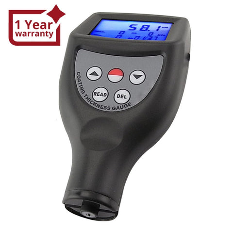 CM - 8855FN CM - 8855FN Digital Paint Coating Thickness Gauge F/NF Probes Big LCD 99 Groups Measure CE Marking Aluminum & Iron Substrates - Gain Express