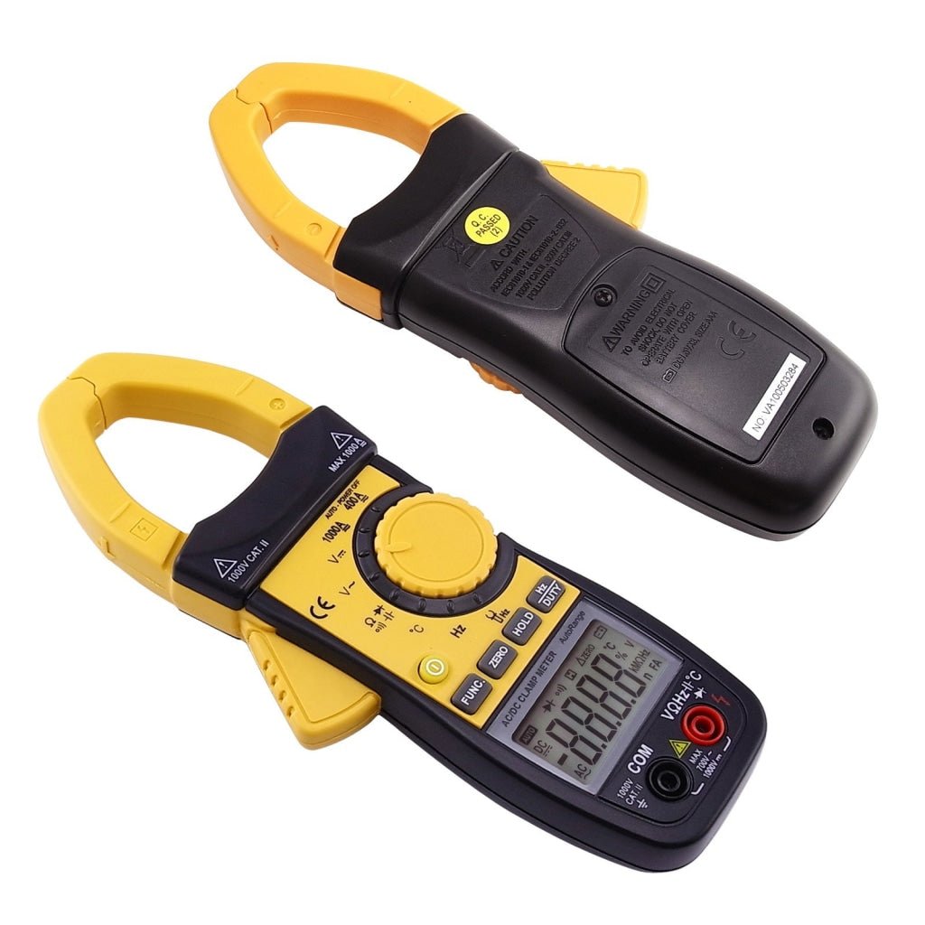 CM113 CM113 Digital AC/DC Clamp Meter Multimeter Thermometer Ohm Auto Range 3999 Counts Professional Tester - Gain Express