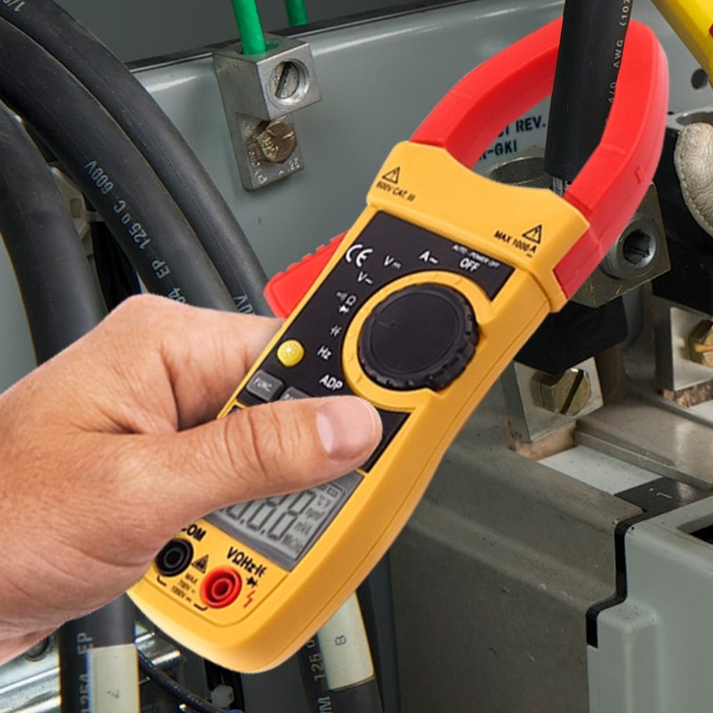 CM213 CM213 Digital AC Current Clamp Meter Multimeter Capacitance Ohm Auto / Manual Range Professional Tester - Gain Express