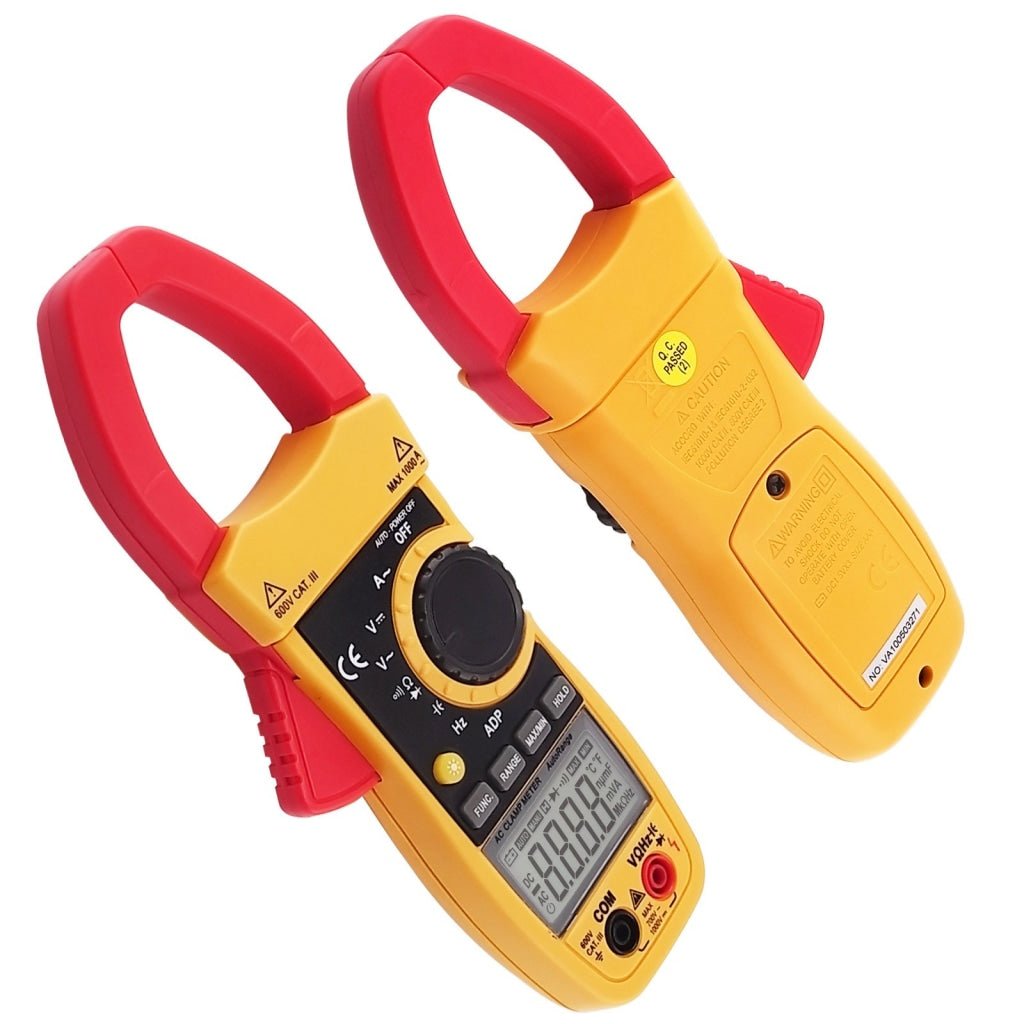 CM213 CM213 Digital AC Current Clamp Meter Multimeter Capacitance Ohm Auto / Manual Range Professional Tester - Gain Express