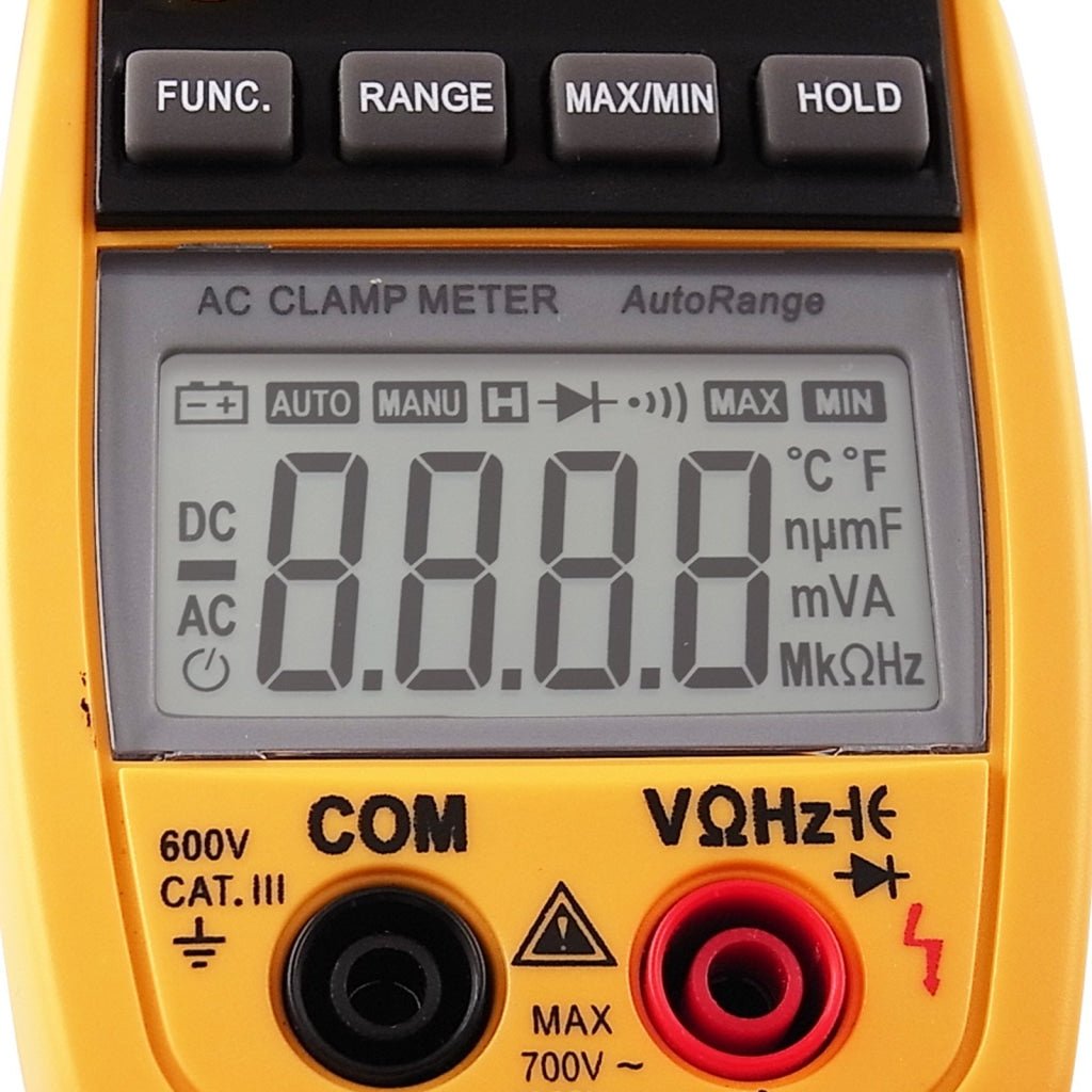 CM213 CM213 Digital AC Current Clamp Meter Multimeter Capacitance Ohm Auto / Manual Range Professional Tester - Gain Express