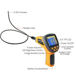 CO599H_1M_3.9mm CO599H_1M_3.9mm Industrial 3.5" LCD Video Inspection Endoscope Borescope 1M Cable w/ 3.9mm Camera - Gain Express