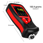 CTM - 275 CTM - 275 Professional Thickness Meter Gauge Digital HD Colored Display Car Paint Coating Tester Data Storage Screen Rotation Rechargeable Battery Automotive Tool 0~1300um/51mil Measurement Range - Gain Express