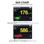 CTM - 276 CTM - 276 Professional Thickness Meter Gauge Digital HD Colored Display Car Paint Coating Tester 0~1500um/0~59mil/0~1.5mm Measurement Range Data Storage Automatic Screen Rotation Automotive Tool - Gain Express