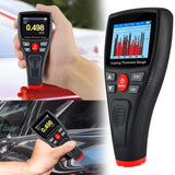 CTM - 276 CTM - 276 Professional Thickness Meter Gauge Digital HD Colored Display Car Paint Coating Tester 0~1500um/0~59mil/0~1.5mm Measurement Range Data Storage Automatic Screen Rotation Automotive Tool - Gain Express
