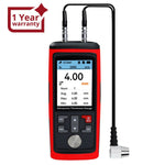 CTM - 444 CTM - 444 Professional Thickness Gauge Ultrasonic Thickness Meter Datalogger 1.0~300.0mm (0.03~11.8inches) Record 1500 Data MAX|MIN|AVE Reading Colored Screen for Steel, Metal, Ceramics etc. Measurement - Gain Express