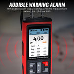 CTM - 444 CTM - 444 Professional Thickness Gauge Ultrasonic Thickness Meter Datalogger 1.0~300.0mm (0.03~11.8inches) Record 1500 Data MAX|MIN|AVE Reading Colored Screen for Steel, Metal, Ceramics etc. Measurement - Gain Express