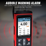 CTM - 444 CTM - 444 Professional Thickness Gauge Ultrasonic Thickness Meter Datalogger 1.0~300.0mm (0.03~11.8inches) Record 1500 Data MAX|MIN|AVE Reading Colored Screen for Steel, Metal, Ceramics etc. Measurement - Gain Express