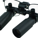DL - 060 DL - 060 6.0x Magnification Dental Loupes, Prismatic Keplerian Style Titanium Frame, Dental Surgical Medical Binocular 45mm Field of View + 25mm Depth of Field + 420mm Working Distance, Flip - Up Flexible Optical Glass Loupe Dentistry - Gain Express