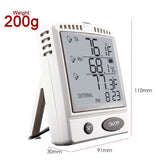 DLG - 87799_SD DLG - 87799_SD Professional Humidity and Temperature Meter Data Logger SD Memory Record External / Internal Sensor - Gain Express