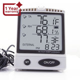 DLG - 87799_SD DLG - 87799_SD Professional Humidity and Temperature Meter Data Logger SD Memory Record External / Internal Sensor - Gain Express