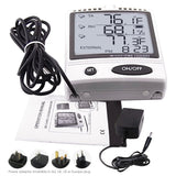 DLG - 87799_SD DLG - 87799_SD Professional Humidity and Temperature Meter Data Logger SD Memory Record External / Internal Sensor - Gain Express