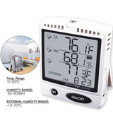 DLG - 87799_SD DLG - 87799_SD Professional Humidity and Temperature Meter Data Logger SD Memory Record External / Internal Sensor - Gain Express