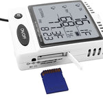 DLG - 87799_SD DLG - 87799_SD Professional Humidity and Temperature Meter Data Logger SD Memory Record External / Internal Sensor - Gain Express