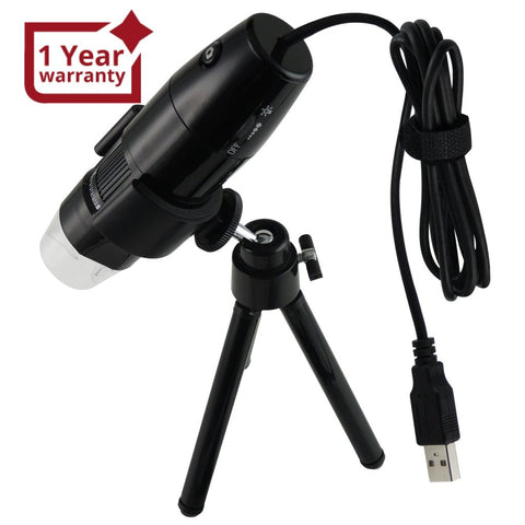 M05-001 WIFI USB Microscope 200x Zoom 6 LED IOS Android PC Video Photo ...