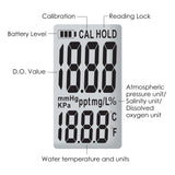 DOM - 383 DOM - 383 Digital Rechargeable DO Meter Dissolved Oxygen Tester with Floating Probe Long Cable Electrode, ATC - Gain Express