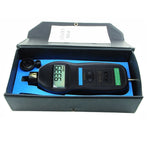 DT - 2236C DT - 2236C 2in1 Digital Contact and Non - Contact Tachometer Laser / Photo m/min RPM Auto Ranging - Gain Express