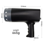 DT - 2350PA_EU DT - 2350PA Handheld Stroboscope with 50~12,000 FPM Rotational Speed Measure Digital LCD Display - Gain Express