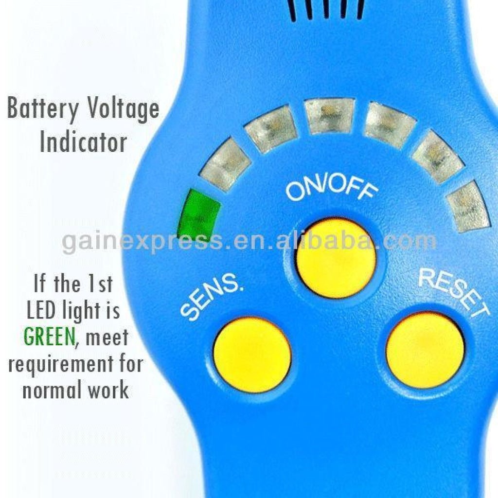 E03HLD - 200 E03HLD - 200 Handheld Halogen Leak Detector 305mm probe length Negative Corona Sensor Type with Dual - color LED Indicator - Gain Express