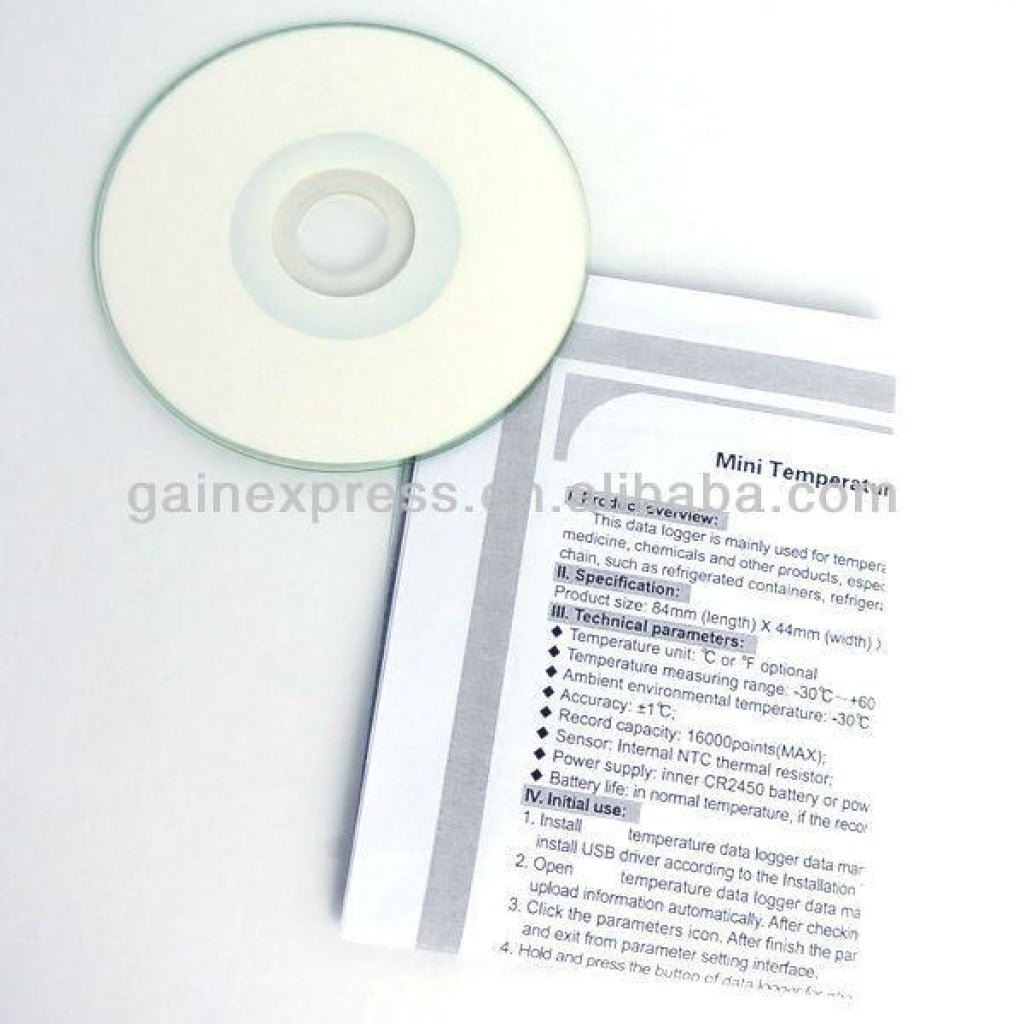 E03RC - 4 E03RC - 4 Digital Temperature USB interface Data Logger 16000 Points - Gain Express