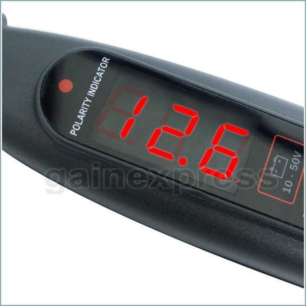 E04 - 005 E04 - 005 Voltmeter Test Automotive Motors Battery 8V & 50V Tester - Gain Express