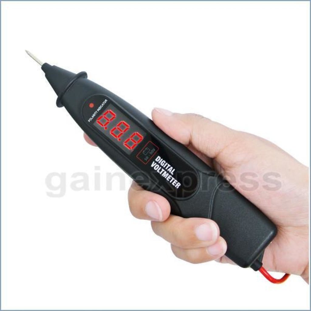 E04 - 005 E04 - 005 Voltmeter Test Automotive Motors Battery 8V & 50V Tester - Gain Express