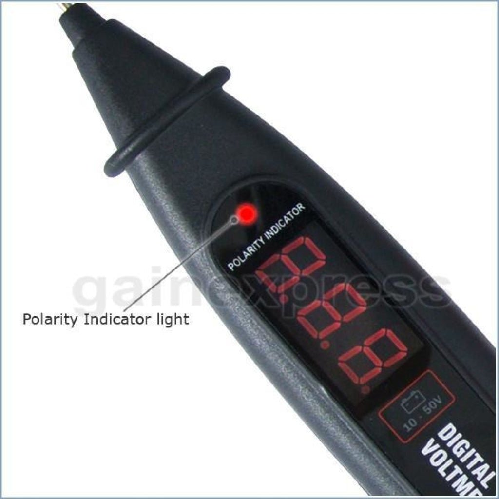 E04 - 005 E04 - 005 Voltmeter Test Automotive Motors Battery 8V & 50V Tester - Gain Express