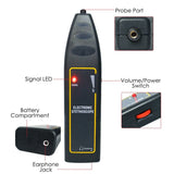 E04 - 010 E04 - 010 Electronic Stethoscope Car Truck Automotive Noise Sensor Finder LED Indicator 100Hz~10kHz Range - Gain Express