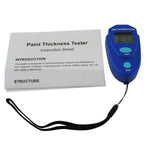 E04 - 025 E04 - 025 Digital Non - Magnetic Coating Thickness Gauge Car Painting Thickness Meter Tester Mini Handheld Tool - Gain Express