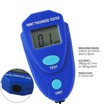 E04 - 025 E04 - 025 Digital Non - Magnetic Coating Thickness Gauge Car Painting Thickness Meter Tester Mini Handheld Tool - Gain Express