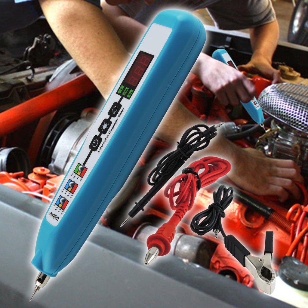 E04 - 028 E04 - 028 Automotive Diagnosis Tester Measure DC Voltage Frequency & Duty Cycle LED Indicator CE Marking - Gain Express