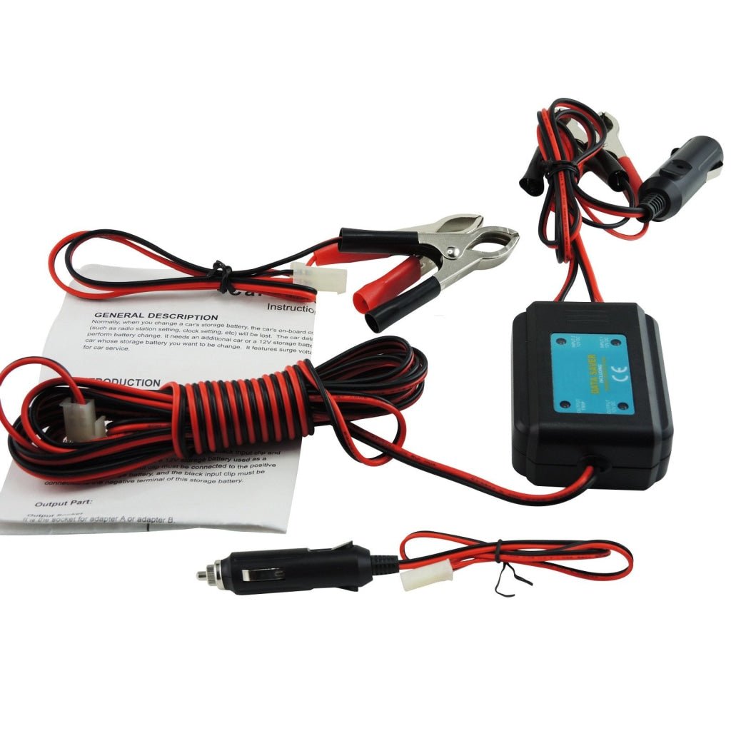 E04 - 029 E04 - 029 Car Data Saver 12V DC Hold Memory Code Engine Maintenance Radio Station Clock Setting - Gain Express