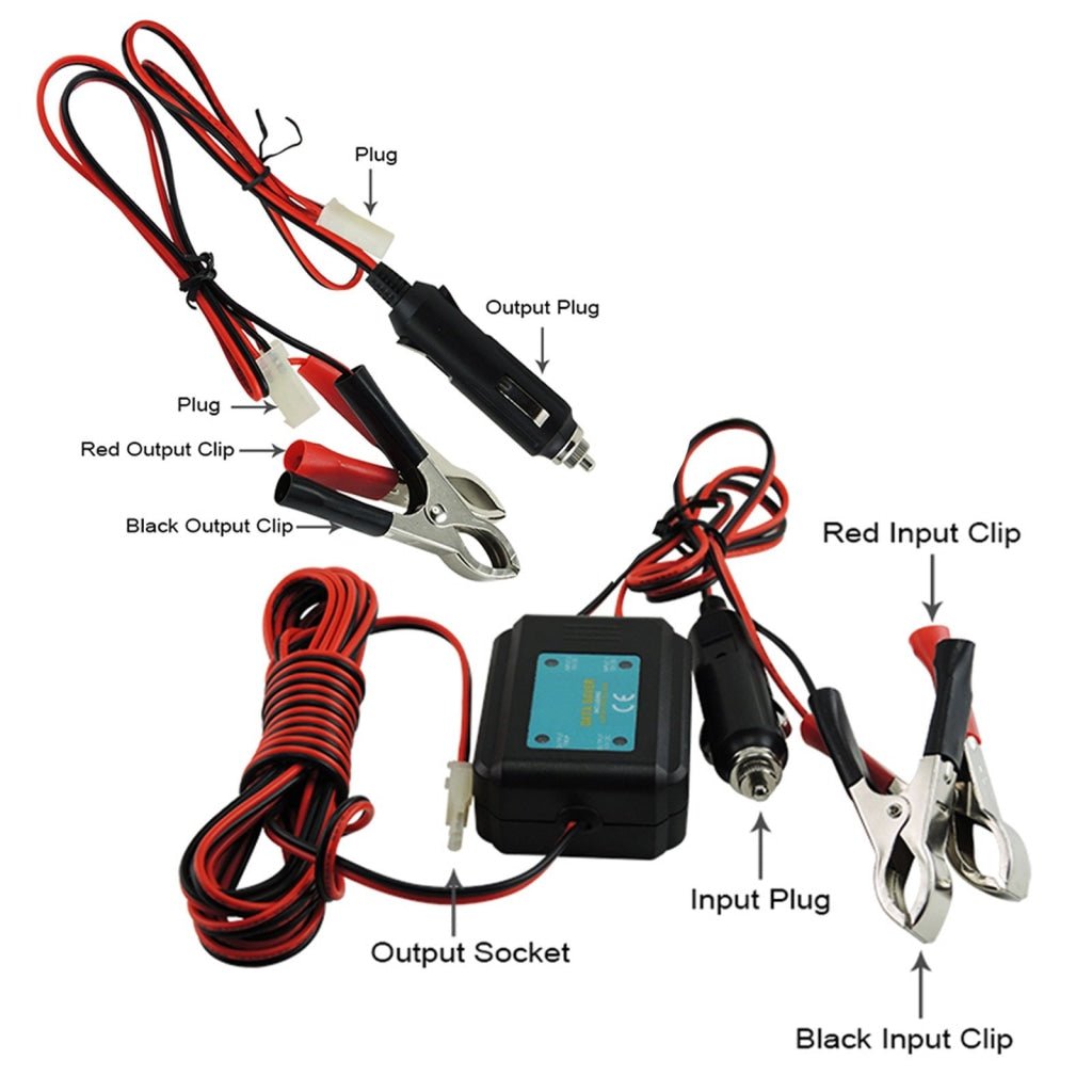 E04 - 029 E04 - 029 Car Data Saver 12V DC Hold Memory Code Engine Maintenance Radio Station Clock Setting - Gain Express