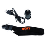 FF - 1108 - 1CWLA FF - 1108 - 1CWLA Lucky Wireless Fish Finder with Fish Attractive Light Lamp & Color LCD, Portable Rechargeable Fishfinder Locator, 45M Depth 60M Sonar Sensor Transducer Range for Boats Kayak Ice Night Fishing - Gain Express