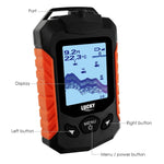 FF - 168D FF - 168D LUCKY Portable Fish Finder 100m (328ft) Depth Range Fishfinder Detector Zoom Depth Fish Alarm Ocean Sea Lake River Fishing - Gain Express