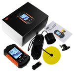 FF - 168D FF - 168D LUCKY Portable Fish Finder 100m (328ft) Depth Range Fishfinder Detector Zoom Depth Fish Alarm Ocean Sea Lake River Fishing - Gain Express