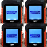 FF - 168D FF - 168D LUCKY Portable Fish Finder 100m (328ft) Depth Range Fishfinder Detector Zoom Depth Fish Alarm Ocean Sea Lake River Fishing - Gain Express