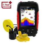 FF - 168LIC FF - 168LIC LUCKY 2 - in - 1 Wired & Wireless Color Fish Finder Fishfinder Fishing Locator, 100m / 45m Depth Range Transducer Sonar Sensor, Portable & Rechargeable - Gain Express