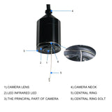 FF - 180AR FF - 180AR LUCKY Underwater Camera Fish Locator Finder Sun - Visor Liftable Protective Cover, 120° Wide Angle 20M Cable Length 4 IR LED 4.3" Display Video & Photo Capture Rechargeable - Gain Express