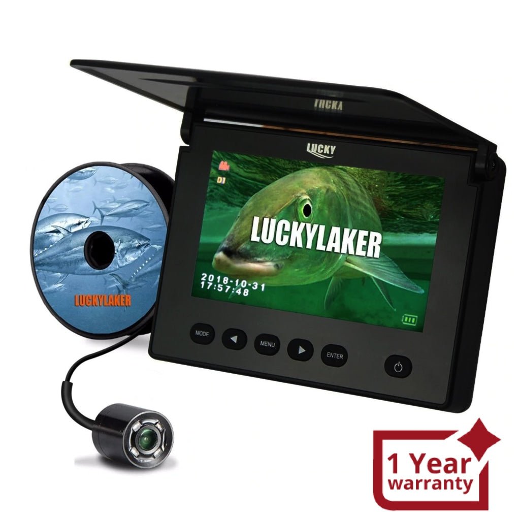 FF-718 Lucky Wired Water Resistant (100m/ 328ft depth) Professional Fish Finder with Alarm Sonar Frequency 200kHz Transducer removable adapter with 180° adjustable Angle for Ocean, River, Lake and even on Icy Water for FF-718 Lucky Wired Water Resistant (100m/ 328ft depth) Professional Fish Finder with Alarm Sonar Frequency 200kHz Transducer removable adapter with 180° adjustable Angle for Ocean, River, Lake and even on Icy Water for