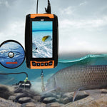 FF - 180PR FF - 180PR LUCKY Underwater Camera Fish Locator Finder 120° Wide Angle 20M Cable Length 4 IR LED 4.3" Display Video Photo Capture Rechargeable - Gain Express
