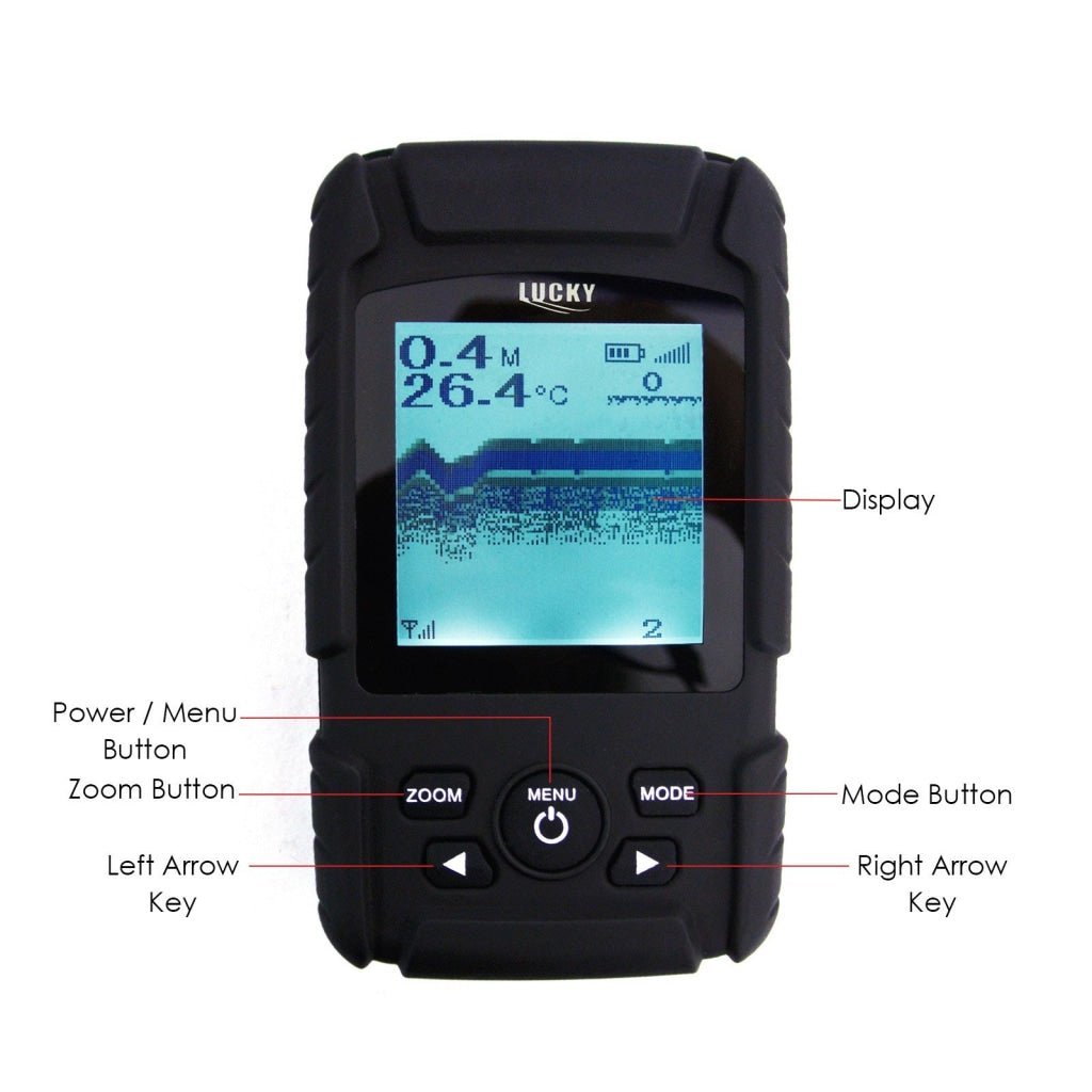 FF - 718Li - W Rechargeable Wireless 45M Depth Fish Finder w/ 180m Wireless Operation Range Sensor - Gain Express