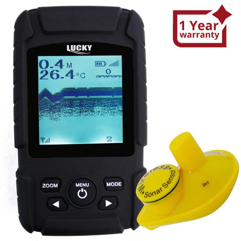 FF - 718Li - W Rechargeable Wireless 45M Depth Fish Finder w/ 180m Wireless Operation Range Sensor - Gain Express