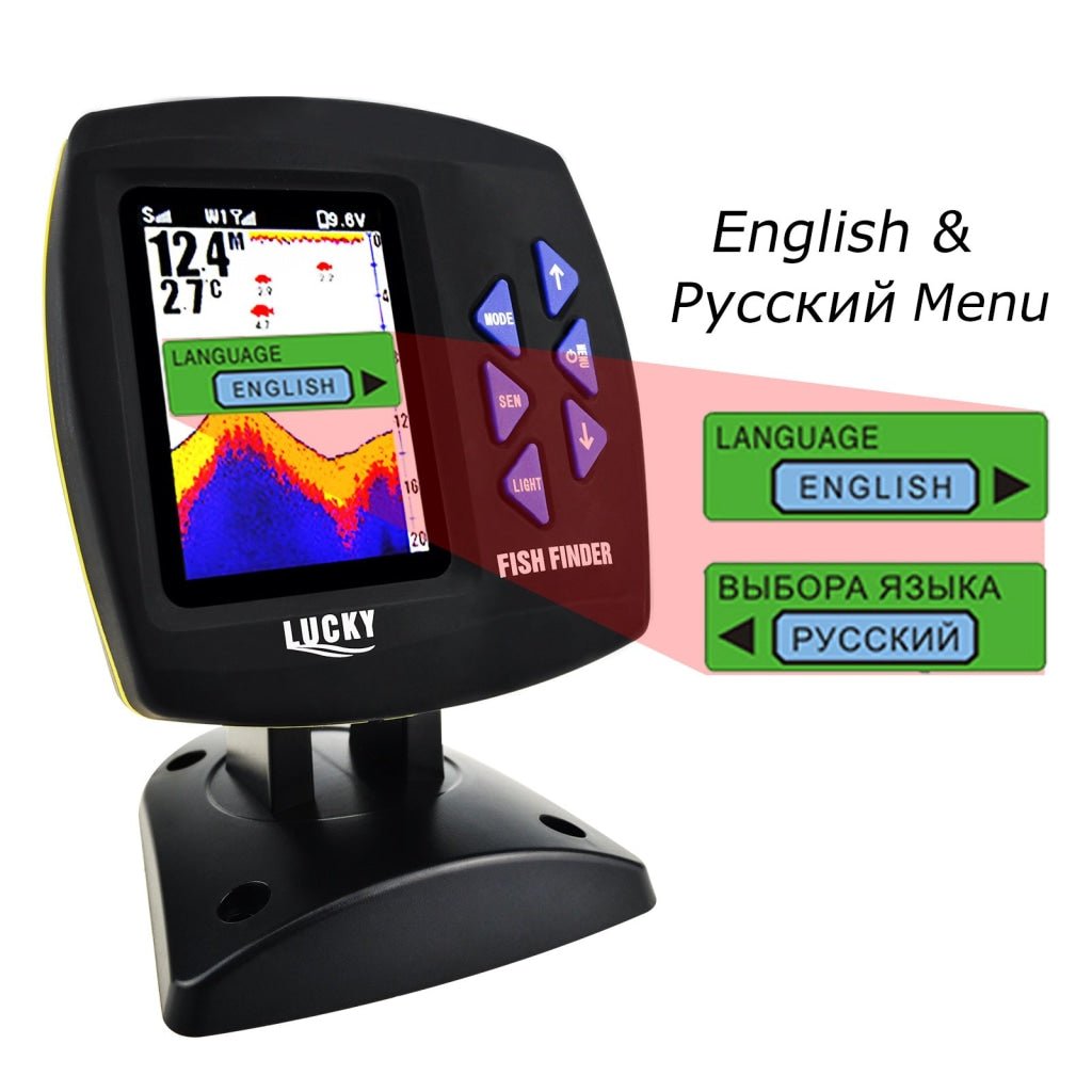 FF-918_CWLS LUCKY Color Display Boat Fish Finder Wireless